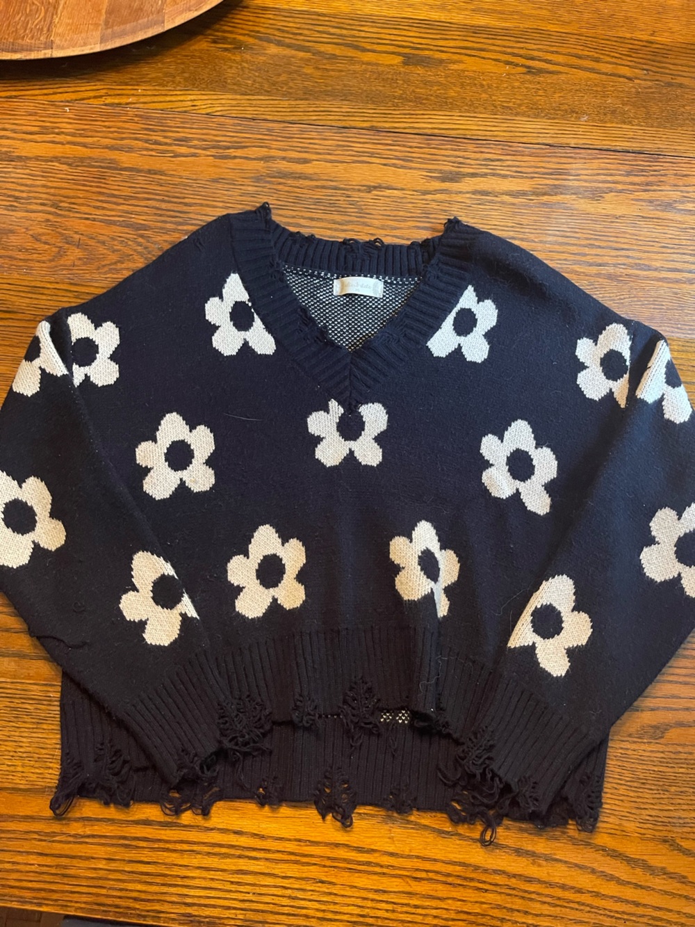 Flower sweater